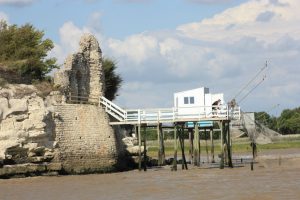 Carrelets sur l'estuaire de la Gironde